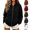 Blue, variant on YHAJDS Womens Oversized Long Sleeve Shirts Hoodie Solid Casual Pullover Top