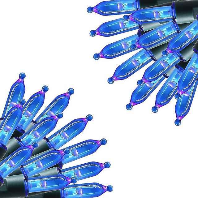 Cadena de luces de hadas navideñas ACTIVE Biensenido a ACTIVE azul