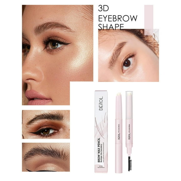 Canadian Day Kcavykas Beauty,Accessories,Double-Headed Eyebrow Styling Cream Natural Makeup Eyebrow Gel Eyebrow Soap