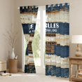 thumbnail image 3 of Homewish Hunting and Fishing Black Out Curtains, Rustic Lodge Cabin Curtains Pack of 2 (42x63 Each), Western Farmhouse Bedroom Curtains, Blackout Curtains Home Decor, 3 of 6