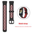 thumbnail image 3 of Correa de repuesto ajustable FLhrweasw TPU para Huawei Band 7 negro rojo, 3 of 7