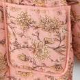 thumbnail image 6 of BZGTZT Women’s Cotton Quilted Jacket Lightweight Padded Coat Floral Print Drop Shoulder Vintage Outerwear with Pockets, 6 of 7