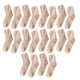 thumbnail image 1 of Wosthever 10 calcetines gruesos de elasticidad de piel Extra de textura exquisita para el calor resistentes al desgaste Extra grueso Caqui, 1 of 6