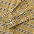 thumbnail image 5 of Dubinik® Flannel Shirt for Men Long Sleeve Men's Casual Button-Down Shirt 100% Cotton Soft Plaid Regular Fit with Pockets, 5 of 7