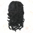 thumbnail image 2 of Shisuyan Perruque Cheveux Synthétiques Bouclés Pince Queue de Cheval Extensions de Cheveux pour Femmes Filles (1B), 2 of 8