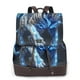 thumbnail image 1 of Fotbe Futuristic Blue Light White Tiger Mochila Bolso con Estampado para Mujer, Mochila Antirrobo de Nylon Impermeable, Bolsa Ligera de Hombro, 1 of 4