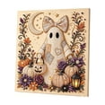 thumbnail image 2 of Halloween Pearl Diamond Art Kits for Adults, Ghost Diamond Painting Craft Kit with Crystal Pearl Beads, Cute Ghost Diamond Art for Adults, Halloween Home Wall Decor, Fall DIY Gift(Style-H), 2 of 7