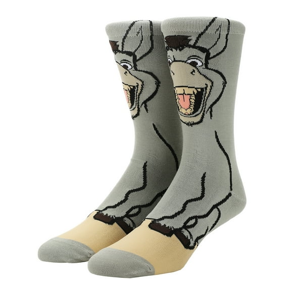 Shrek Donkey Men's Casual Crew Socks