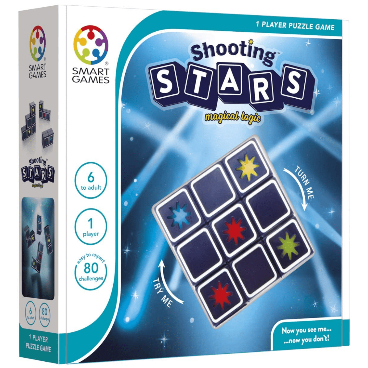 Classic Puzzle Game SG092 Smart Games Shooting Stars