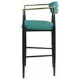 thumbnail image 2 of Tina Fabric Upholstered Bar Chair Green (Set of 2), 2 of 13