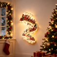 thumbnail image 4 of Yeuimy Christmas Magic Trail Wall Light Train Hanging Decoration With Warm White Led With 3D Star And Snowflake Accents Indoor Holiday Decor For Living Room Festive Xmas Gift Holiday Decoration, 4 of 4