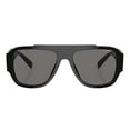 thumbnail image 2 of Versace VE 4436U Plastic Unisex Pillow Polarized Sunglasses Black 57mm Adult, 2 of 3