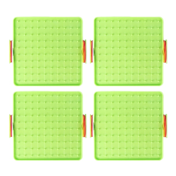 Tholdsy Materiales educativos de percepción tridimensional ABS, 4 Uds., para conciencia espacial, educación temprana Juguetes Educativos Verde