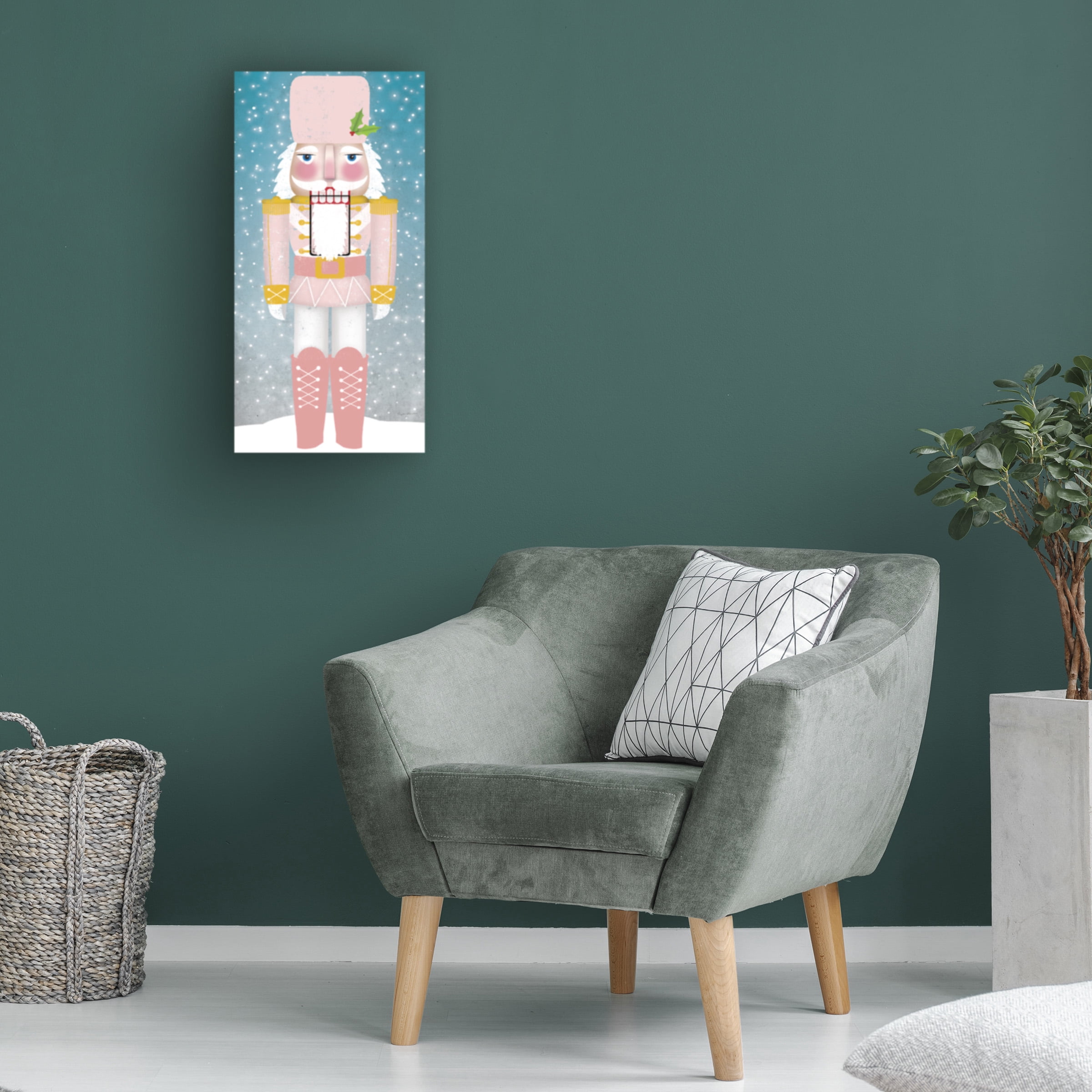 Ryan Fowler 'Nutcracker I Blush' Canvas Art