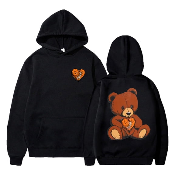 Ivan Cornejo Terapia Tour 2024 Merch Hoodies Bear Logo Cute For Women Men Long Sleeve Casual Sweatshirt Clothes Pullover