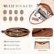 thumbnail image 3 of Bolso de hombro Missnine Small Bolso Clutch Hobo de piel vegana, 3 of 6