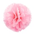 thumbnail image 1 of Wosthever Juego de bolas de papel con pompón de papel rosa de 7,8 pulgadas, bolas de flores para fiesta de cumpleaños, pañuelos colgantes de Kits de decoración para fiestas Rosa 12 pulgadas, 1 of 6