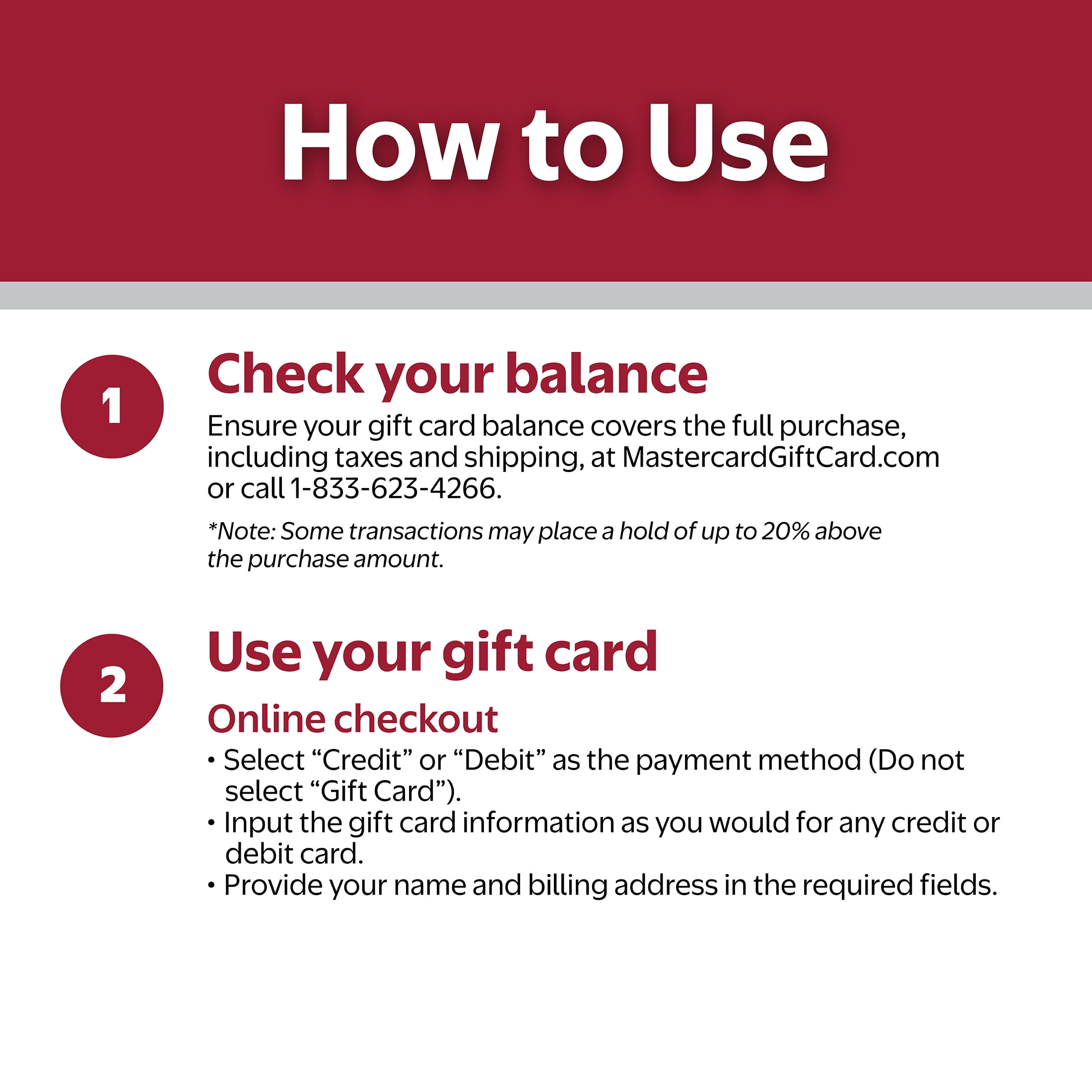 Mastercard® $20-$500 eGift Card University of Alabama (Plus $6.84 Purchase Fee) [Email Delivery]