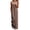 Coffee, variant on Women Jumpsuits Casual Sleeveless Adjustable Spaghetti Strap Baggy Long Pants One Piece Jumpsuits Baggy Overalls Crewneck Beach Vacation Outfits Travel Clothes XXXL