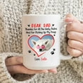 thumbnail image 3 of Custom Dog's Name Coffee Cups, I'll Be Watching You Mug, Dog Lovers Gifts For Dog Dad, Dog Mom, Animal Lover Gift For Birthday Christmas, Personalized Photo Tea Cup, White Ceramic Mug 11oz 15oz, 3 of 7