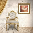 thumbnail image 3 of Gladding, Pamela 14x12 Gold Ornate Wood Framed with Double Matting Museum Art Print Titled - Magnolias, 3 of 4