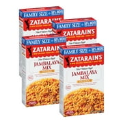 (4 pack) (4 Pack) Zatarain's Jambalaya Rice Dinner Mix, 12 oz