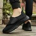 thumbnail image 3 of LASUDRAA Diabetic Adjustable Womens Shoes Lightweight Widen Sneakers for Swollen feet Black Size 5, 3 of 10