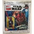 thumbnail image 2 of LEGO Star Wars: Darth Maul Minifigure with Metallic Silver Armor, Hood, Cape, 2 of 3