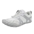 thumbnail image 1 of HBFAGFB Chaussures pour Femmes Espadrilles Antidérapantes Confortables Chaussures de Randonnée Simples Chaussures Blanches Taille 45, 1 of 8