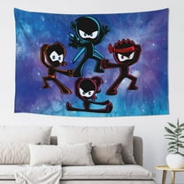 Ninja Kidz Tapestry Wall Hanging Home Decoration Wall Blanket Dormitory Living Room Bedroom Backdrop Poster( 60x40inch)