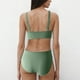 thumbnail image 3 of Trajes de baño tankini para mujer Trajes de baño de dos piezas con tirantes ajustables y espalda descubierta de color liso para mujer Trajes de baño para mujer Trajes de baño tankini para mujer, 3 of 3