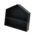 thumbnail image 4 of deevoka Shadow Box Display Shelf 2 Layer Wood Figure Holder Rack for Kitchen Counter black, 4 of 7