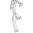 thumbnail image 1 of 20 Pieces 2 Inch Valance Clips Clear Mini Blind Clips Hidden Window Valance Clips for Wood or Faux Wood Horizontal Blinds Valance, 1 of 5