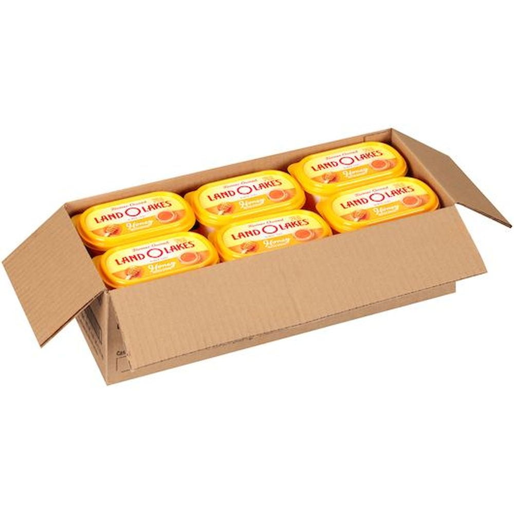 Land O Lakes Honey Butter Spread, 6.5 Ounce -- 12 per Case.