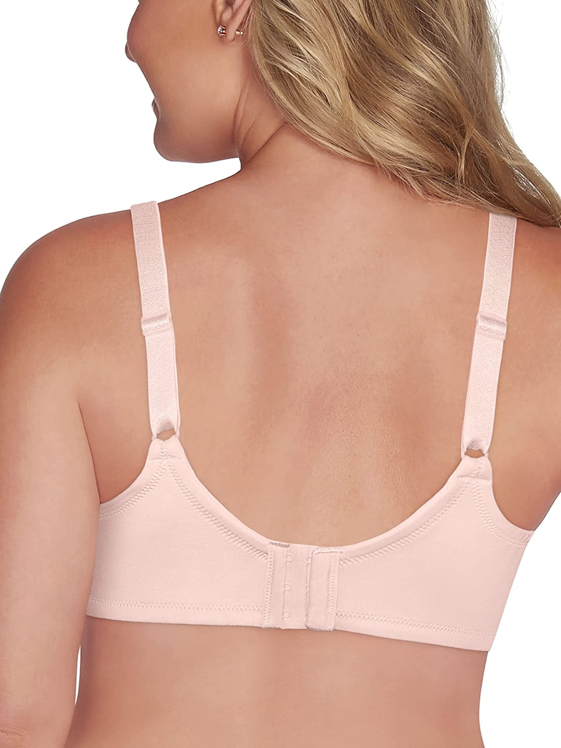 Women's Vanity Fair 76080 Beauty Back Full Figure Minimizer Underwire Bra (Sheer Quartz 34H)
