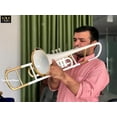 thumbnail image 1 of Nauticalmart Valve Bb Instrument à Trombone Blanc avec Embout, 1 of 6