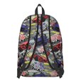 thumbnail image 3 of Speed Racer Cars Pattern Backpack for School,Schoolbag with Adjustable Shoulder Straps & Padded Back,15.7"x11.8"x5.5", 3 of 5