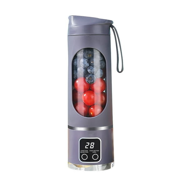 Portable Juicer Small And Rechargeable Fruit Juicer Machine Multifunctional Juicer Cups For Students Household Food Supplement Machine, for squeezing fruit and vegetable