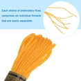 thumbnail image 4 of Unique Bargains Golden Tone Embroidery Floss, 8m Each, 12 Skeins, 4 of 6