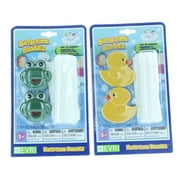 Lot of 2 Bathtub Toy Organizer Frog Duck Bath Time Buddiez Evri