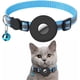 thumbnail image 1 of Collar Airtag azul para gatos, reflectante, con cascabel y hebilla de seguridad, con soporte impermeable, compatible con Apple Airtag, para gatitos y cachorros., 1 of 5
