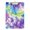 Silver, variant on Green Blue Purple Tie-dye Acrylic Clipboard Drawing Board with Hook Writing Pad File Storage A4 Size Silver 12.5" x 9"