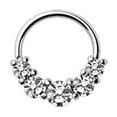 thumbnail image 2 of 316L Stainless Steel Grand Cubic Seamless Ring, 2 of 3