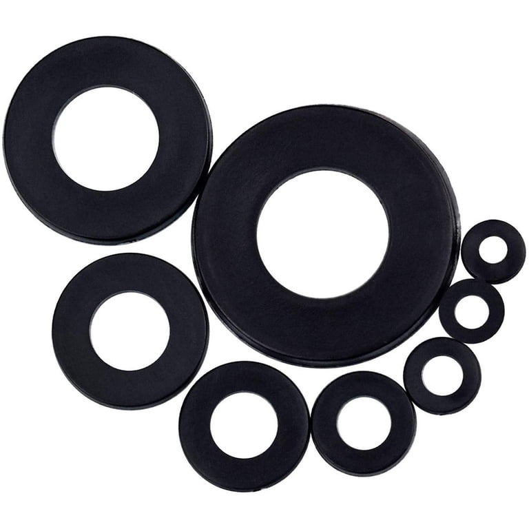 Connect Workshop M6 Flat Washers - Form C, Zinc Plated, Set Of 500
