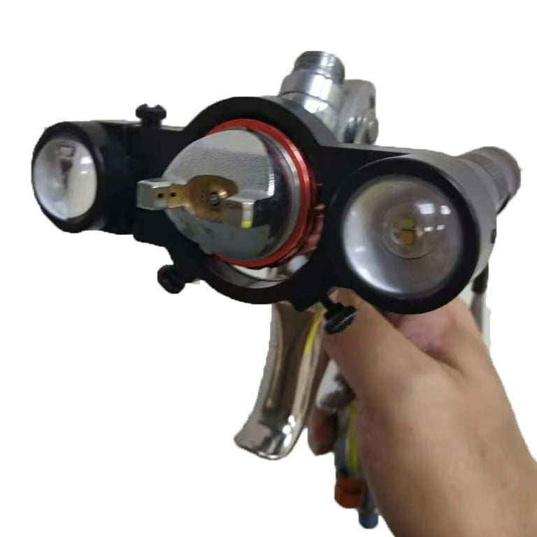 Spray Gun LED Light Adjustable Universal For All Spray Guns Night Painting  Work