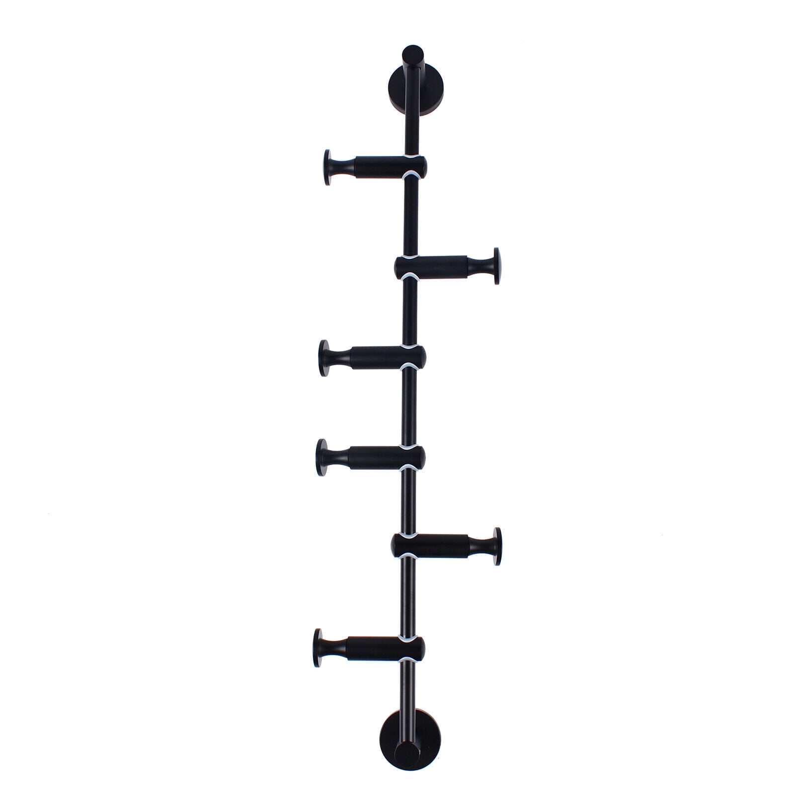 Industrial Vintage Wall-Mounted Stand with 6 Swivel Arms, Rotating