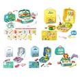thumbnail image 4 of CSCHome Kids Play House Kitchen Toys Boys Girls Cookware Health care Tools Portable Tools Baby Trolley Case Set(First Aid Kit), 4 of 7