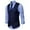Navy, variant on UTTOASFAY Men Coats Clearance Men Vest V-Neck Sleeveless Single-Breasted Slim Fit Jacket Business Waistcoat Rollbacks White 8(L)