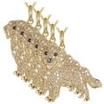 thumbnail image 1 of Collar Hermosos DogNeck24 5Pzas Golden Retriever Dorado Metal Cadena y Dije VentDepot, 1 of 4