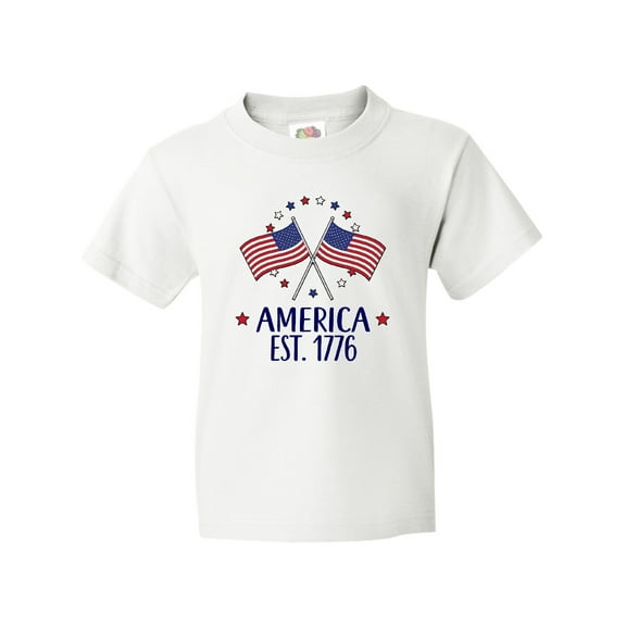 Inktastic America Est 1776 4th of July Youth T-Shirt